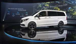 奔驰公布纯电动 MPV EQV 官图：综合续航里程 405km