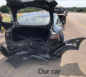 Model 3 车主遇惊魂一刻 “感谢特斯拉救了我们一家人的命”