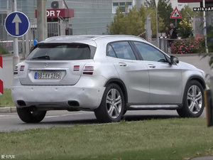 空间依然是软肋 奔驰新款GLA谍照曝光