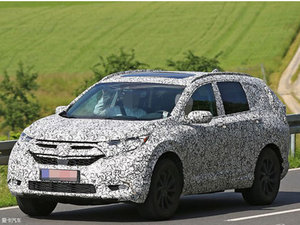 车身加长/2018年发布 曝本田新CR-V谍照