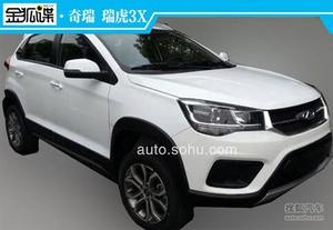 奇瑞瑞虎3X内饰谍照曝光 预计4月份亮相