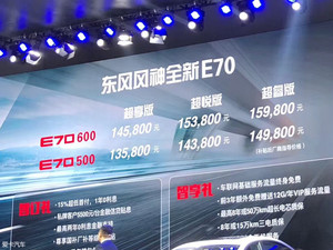 2019成都车展 东风风神全新E70正式上市