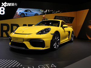 法兰克福车展：保时捷718 Cayman GT4