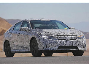 本田全新思域效果图曝光 今年年底发布