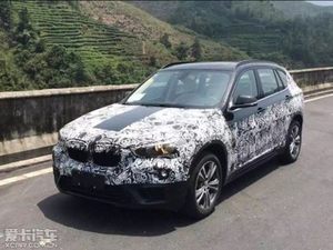 宝马1系三厢/X1加长版谍照 UKL前驱平台