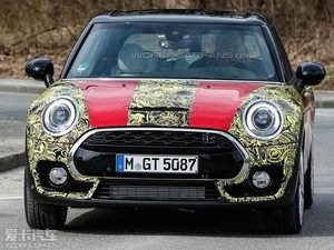 曝全新MINI CLUBMAN最新谍照 将9月发布