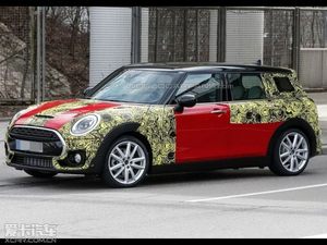 曝全新MINI CLUBMAN最新谍照 将9月发布