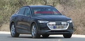 “溜背”造型 奥迪 e-tron Sportback 谍照曝光