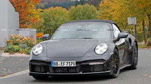 超600马力/洛杉矶车展首发 保时捷911 Turbo敞篷版路试谍照曝光