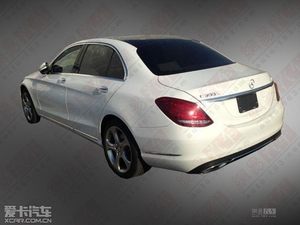 北京奔驰C300L谍照曝光 将于年内上市