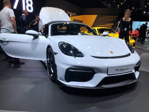 搭载4.0L发动机 保时捷718 Spyder发布