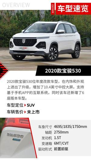 用实力说话 2020款宝骏530年度改款升级