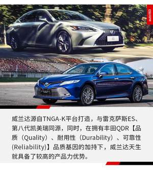 广汽丰田版雷克萨斯 天生高级脸的威兰达