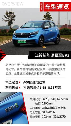 一台合格的代步车 试驾易至EV3酷跑型