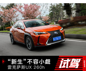 不容小觑的“新生” 试驾雷克萨斯UX260h