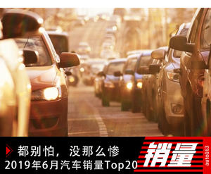 都别怕，没那么惨 2019年6月销量Top20