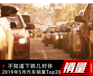 下跌几时休 2019年5月汽车销量Top20