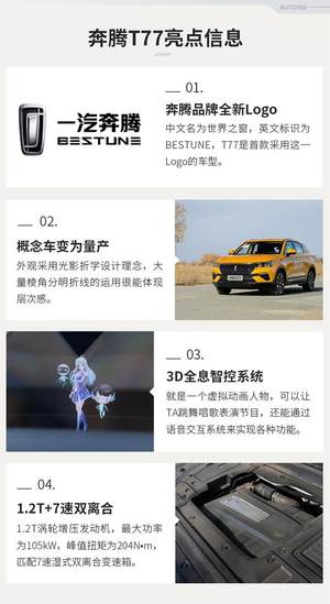 寄予厚望的T系列 网易试驾奔腾T77