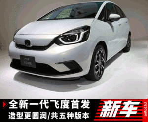 造型更圆润 本田全新一代飞度全球首发