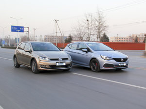 谁能“钢”过谁 别克威朗GS对比高尔夫7