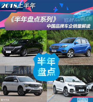 《半年盘点系列》中国品牌车企销量解读