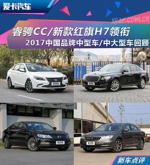 2017中国品牌上市中型车/中大型车回顾