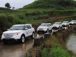 品瓯菜 观梯田 福特探险者探鲜之旅游记