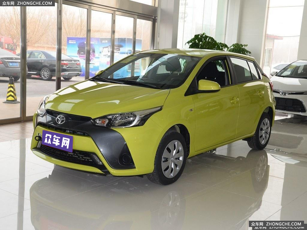 【yaris l 致炫柠檬黄】丰田yaris l 致炫图片(外观 众车网