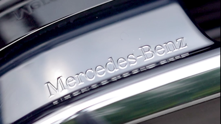 全新奔驰S500L侧面最大的亮点 原来是这它