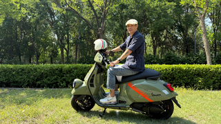 动感的优雅，体验全新Vespa GTV300